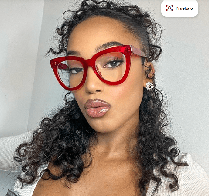 VOOGLAM Gafas graduadas Butterfly Bold Red - Quierox - Tienda Online