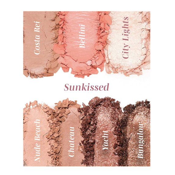 Wander Beauty Paleta de sombras para ojos y rostro Sunkissed Getaway - Quierox - Tienda Online