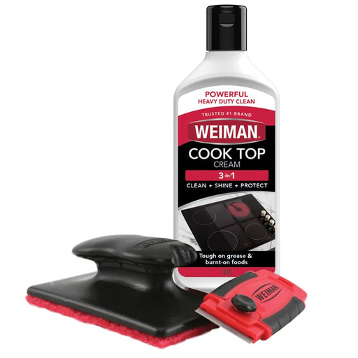 Weiman - Kit de limpieza para la estufa, líquido para limpiar y pulir, 10 oz - Quierox - Tienda Online