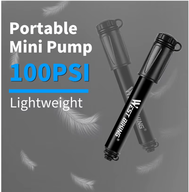 WEST BIKING - minibomba de mano de aleación de aluminio para bicicleta - Quierox - Tienda Online