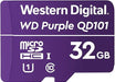 Western Digital SC QD101 Tarjeta Micro SD 32GB WD Cámara de vigilancia púrpura - Quierox - Tienda Online