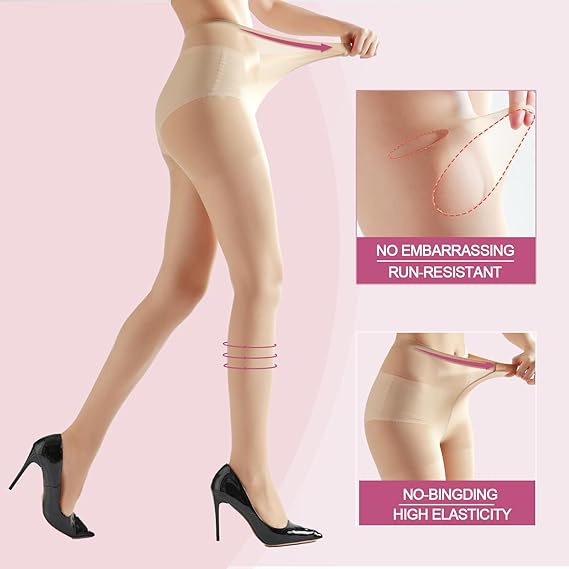 Weziarer Mediaspanty en tono nude para mujer con protección contra las rozaduras - Quierox - Tienda Online
