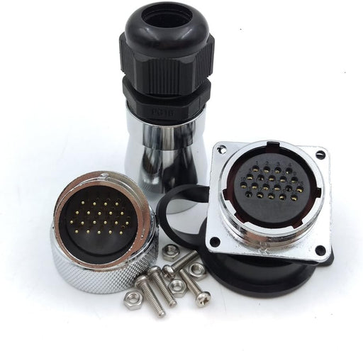 WF28 Serie Conector impermeable de 16 pines, enchufe eléctrico IP67 macho hembra - Quierox - Tienda Online