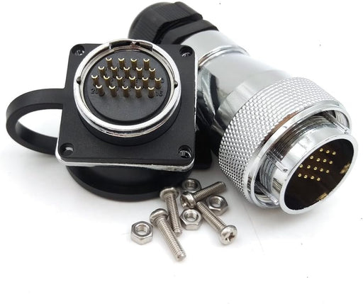 WF28 Serie Conector impermeable de 16 pines, enchufe eléctrico IP67 macho hembra - Quierox - Tienda Online