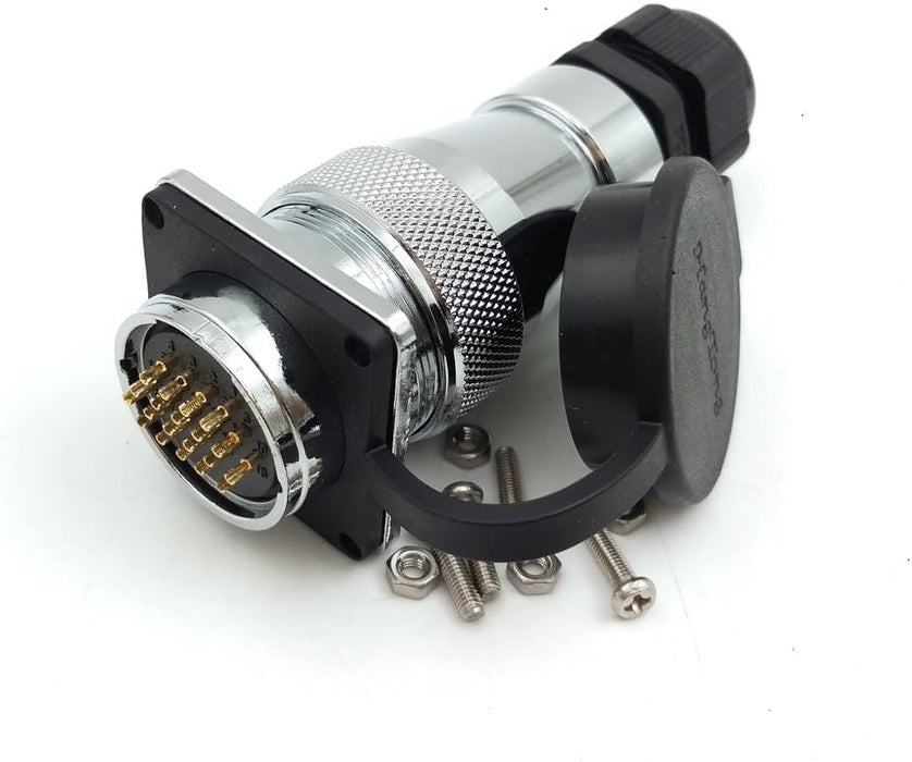 WF28 Serie Conector impermeable de 16 pines, enchufe eléctrico IP67 macho hembra - Quierox - Tienda Online