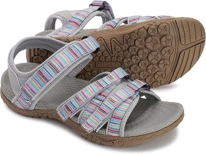 WHITIN - Sandalias de senderismo para mujer con soporte de arco - Quierox - Tienda Online