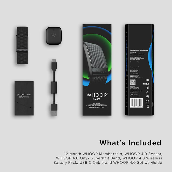 WHOOP 4.0 Rastreador de salud, fitness y actividad portátil - Quierox - Tienda Online