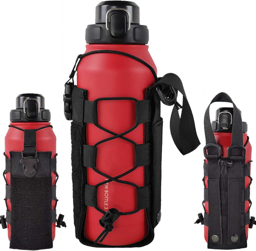 WICKTICK Bolsa portabotellas táctica multiusos Molle de 16, 24, 32, 40 y 64 oz - Quierox - Tienda Online