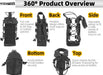 WICKTICK Bolsa portabotellas táctica multiusos Molle de 16, 24, 32, 40 y 64 oz - Quierox - Tienda Online
