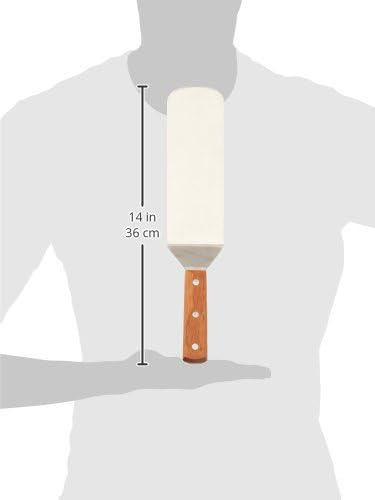 Winco Blade - Espátula flexible, 8 x 2 pulgadas, mediano, acero inoxidable, marrón - Quierox - Tienda Online