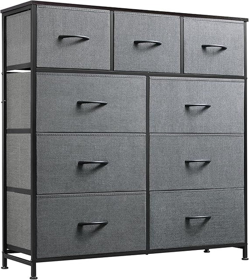 WLIVE Cajonera de tela de 9 cajones, torre de almacenamiento para dormitorio - Quierox - Tienda Online