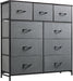 WLIVE Cajonera de tela de 9 cajones, torre de almacenamiento para dormitorio - Quierox - Tienda Online