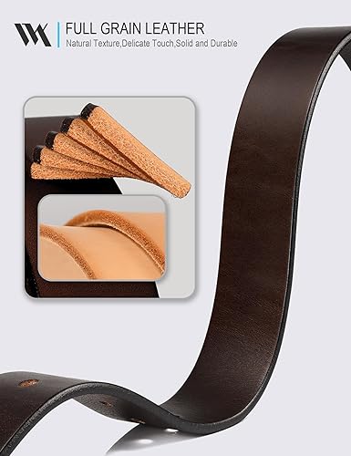 WOLFANT Cinturones de trabajo para hombre 100 % cuero italiano, 39in - Quierox - Tienda Online