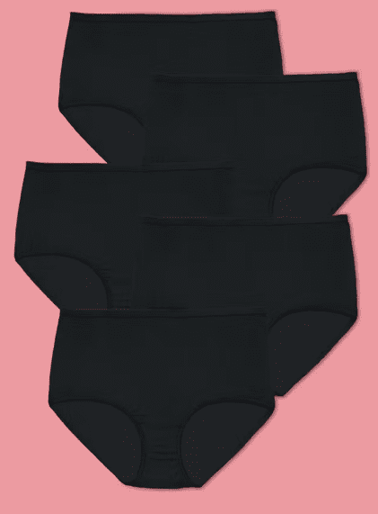 Woman Within Comfort Choice Paquete de 5 calzoncillos de algodón - Quierox - Tienda Online