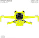 WRAPGRADE Adhesivos de piel compatibles con DJI Mini 4 Pro | Envoltura completa (amarillo neón) - Quierox - Tienda Online