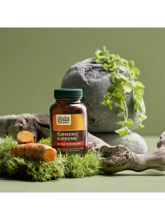 Cúrcuma Suprema: Extra Fuerte - 60 Fitocápsulas Veganas Líquidas