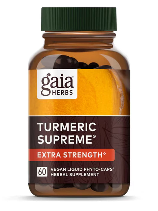 Cúrcuma Suprema: Extra Fuerte - 60 Fitocápsulas Veganas Líquidas