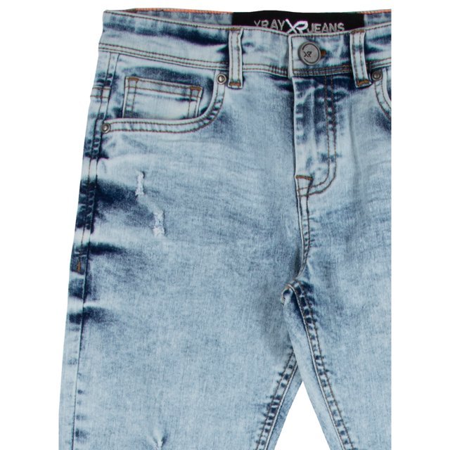 X RAY JEANS Vaqueros elásticos desgastados con lavado claro para niño - Quierox - Tienda Online