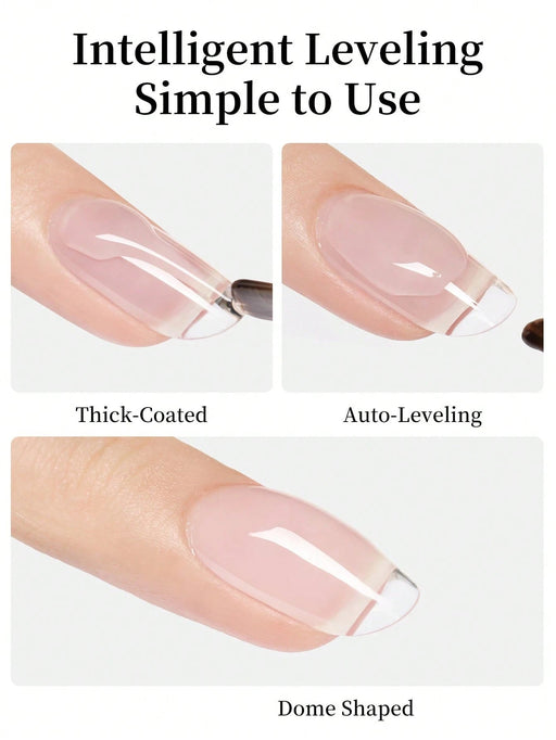XEIJAYI 1 botella de 15 g de gel base para dar forma y suavizar las uñas, capa base de goma transparente duradera - Quierox - Tienda Online