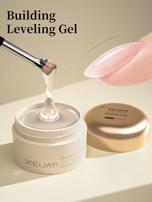 XEIJAYI 1 botella de 15 g de gel base para dar forma y suavizar las uñas, capa base de goma transparente duradera - Quierox - Tienda Online