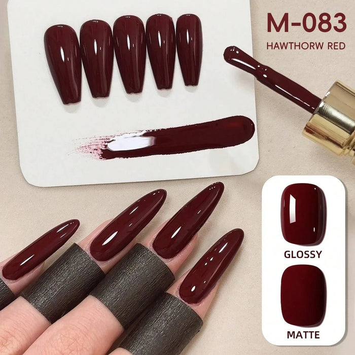 XEIJAYI 1 esmalte de uñas en gel color rojo espino de 15ml - Quierox - Tienda Online