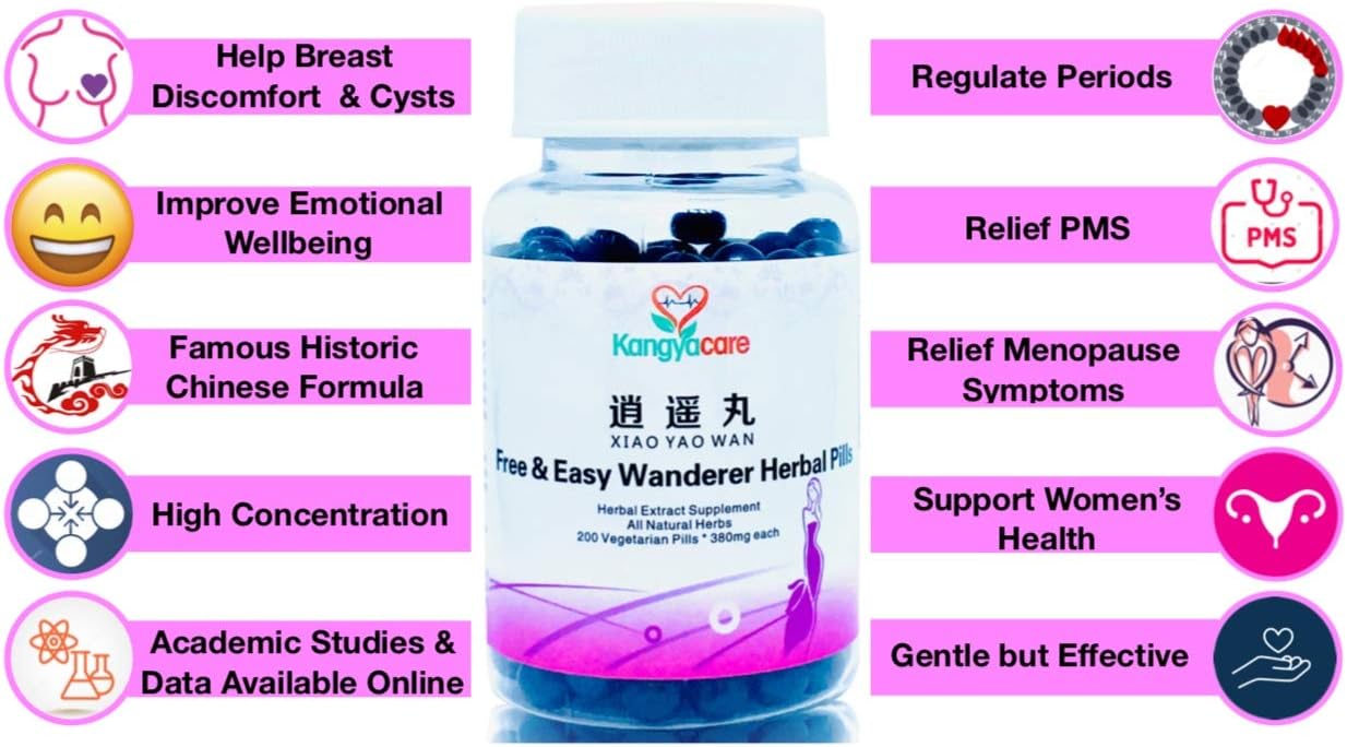 Xiao Yao Wan - Pastillas de hierbas para promover la salud de la mujer, 200 pildoras - Quierox - Tienda Online