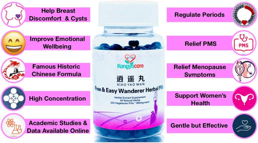 Xiao Yao Wan - Pastillas de hierbas para promover la salud de la mujer, 200 pildoras - Quierox - Tienda Online