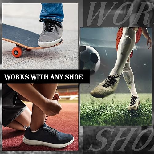 Xinnun 40 pares de cordones ovalados para zapatos a granel de 47" medio redondos para zapatos deportivos - Quierox - Tienda Online