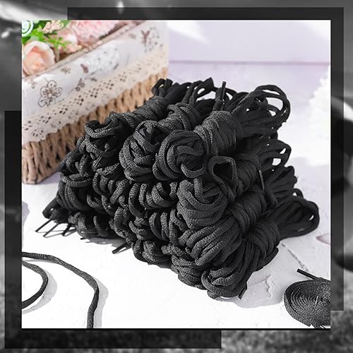 Xinnun 40 pares de cordones ovalados para zapatos a granel de 47" medio redondos para zapatos deportivos - Quierox - Tienda Online