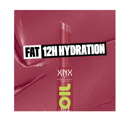 XNX Bálsamo labial brillante Fat Oil Slick Click, fórmula ligera y modulable tono 4 - Quierox - Tienda Online