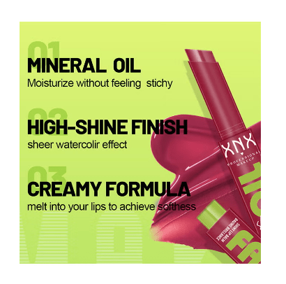 XNX Bálsamo labial brillante Fat Oil Slick Click, fórmula ligera y modulable tono 4 - Quierox - Tienda Online