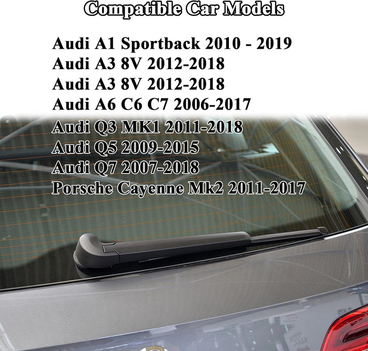 XUEKY 4G9955205 Cubierta del brazo del limpiaparabrisas trasero, cubierta del limpiaparabrisas trasero para Audi - Quierox - Tienda Online