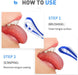 Y - Kelin - Cepillo lingual limpiador (paquete de 3 colores) - Quierox - Tienda Online