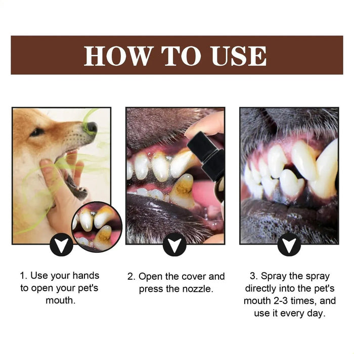 Yegbong Spray De Limpieza Dental Duradero para Mascotas 30ml - Quierox - Tienda Online