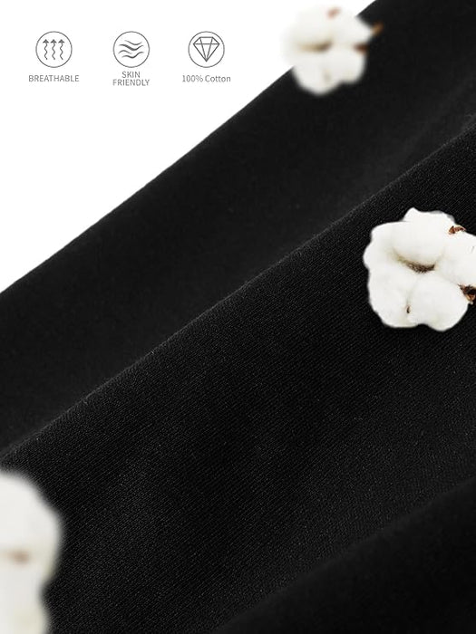 YERIOK - Pack de 6 pantalones cortos de ciclismo de algodón para niñas - Quierox - Tienda Online