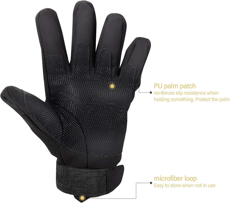 YOMYM Guantes Tácticos para Hombres y Mujer sin dedos - Quierox - Tienda Online