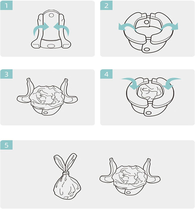 Yooleetc 100 bolsas portátiles para orinal - Quierox - Tienda Online