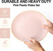 YOUBET 125 platos de plástico rosa - Platos desechables rosas con borde dorado - Quierox - Tienda Online