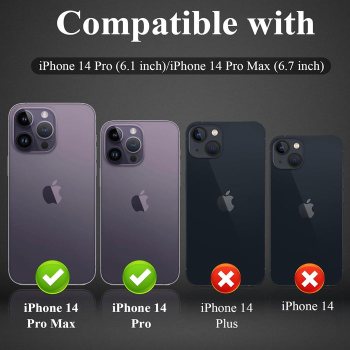 YWXTW Protector de lente de cámara diseñado para iPhone 14 Pro Max - Quierox - Tienda Online