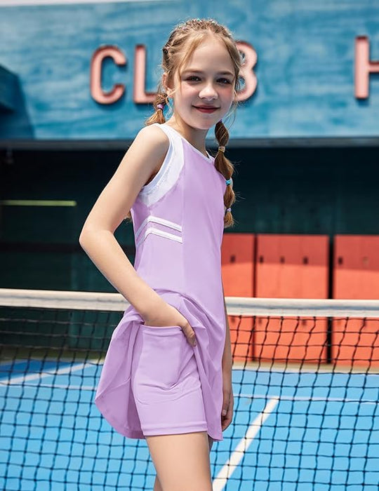 Zaclotre Vestido de tenis para niñas, bonito traje de golf - Quierox - Tienda Online