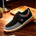 Zapatillas casuales de moda para hombre, con cordones, de suela baja, cómodas y versátiles - Quierox - Tienda Online