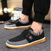 Zapatillas casuales de moda para hombre, con cordones, de suela baja, cómodas y versátiles - Quierox - Tienda Online