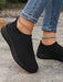 Zapatillas de punto para mujer, bajas transpirables sin cordones - Quierox - Tienda Online
