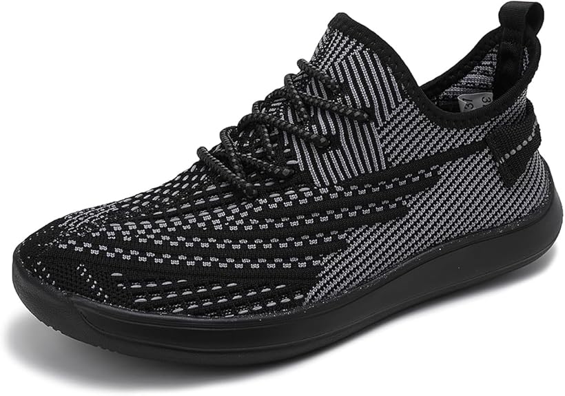 Zapatillas deportivas bajas de malla transpirable para mujer, con tacón plano y estampado de bloques de color - Quierox - Tienda Online