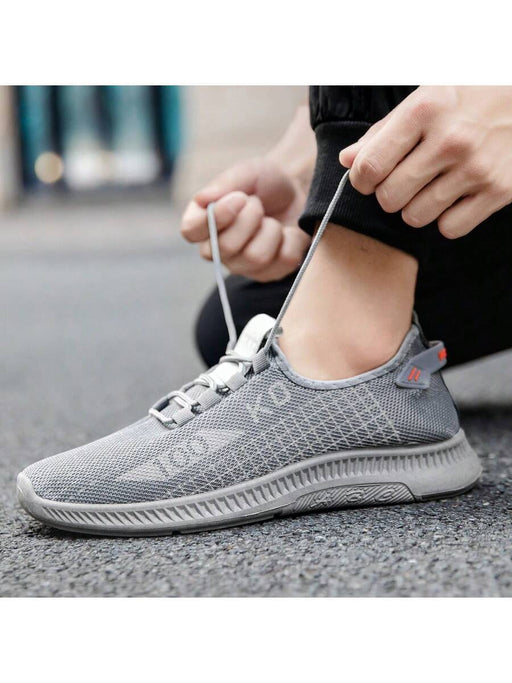 Zapatillas deportivas de talla grande para hombre, informales, transpirables, con suela plana - Quierox - Tienda Online