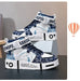 Zapatillas deportivas para hombre, estilo baloncesto de caña alta, cómodas para uso casual - Quierox - Tienda Online