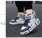 Zapatillas deportivas para hombre, estilo baloncesto de caña alta, cómodas para uso casual - Quierox - Tienda Online