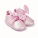 Zapatos de seda con lazo y nudo para bebés - Quierox - Tienda Online