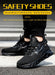 Zapatos de seguridad antipinchazos y antichoque, con puntera de acero para hombre - Quierox - Tienda Online