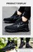 Zapatos de seguridad antipinchazos y antichoque, con puntera de acero para hombre - Quierox - Tienda Online